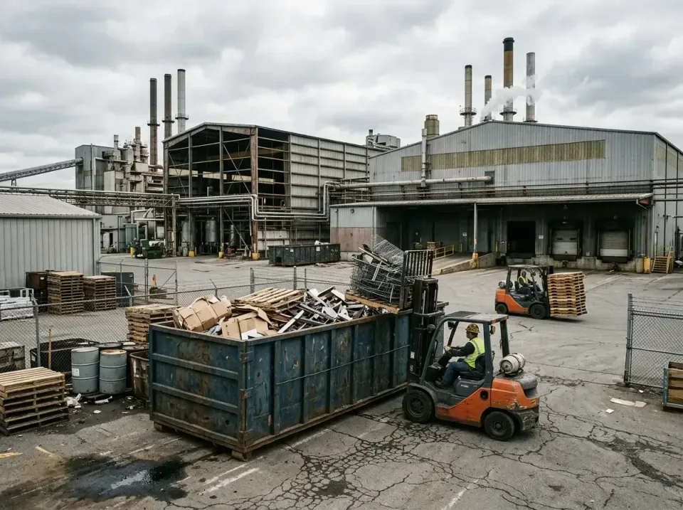 industrial-factory-scrap-conta-003 — frequently asked questions, Cheap Roll-off Dumpster Rentals in Johnsburg, IL